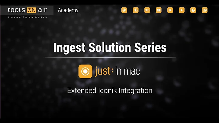 just: in mac 2025 - versatile multichannel capture solution on macOS with iconik system integration.