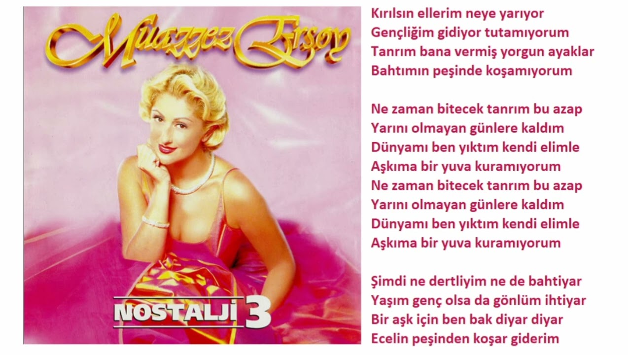 Muazzez Ersoy - Kırılsın Ellerim (Orijinal Karaoke)