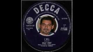 Billy Fury - I Will - Decca 11888 - UK