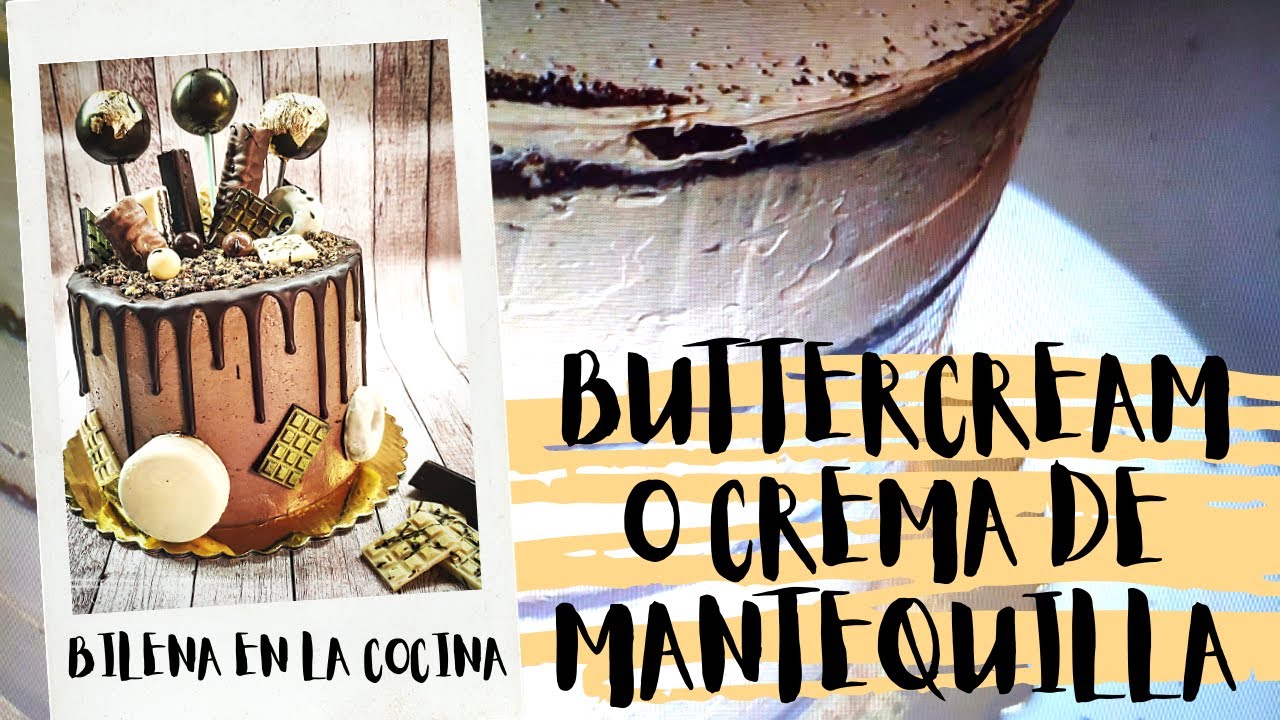 BUTTERCREAM O CREMA DE MANTEQUILLA DE CHOCOLATE!!! CON MERENGUE SUIZO A LA PRIMERA!!!