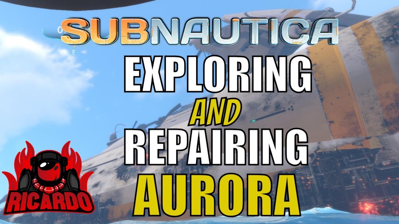Subnautica Exploring the Aurora, Drive Repair and prawn suit