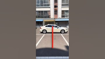 Easy Steps to Perfect Reverse Parking #carhacks #knowledge #learning #driving