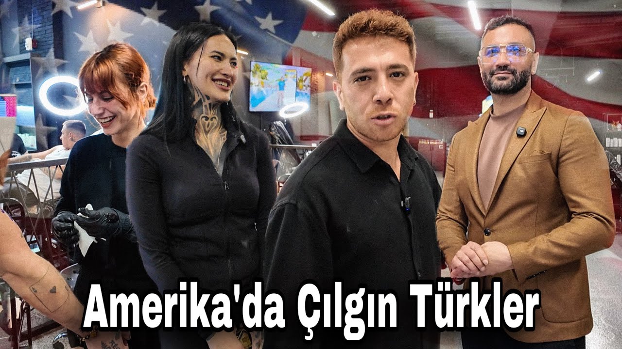 DÜNYADA “DÖVME” Sektörünü Değiştiren TÜRKLER | Amerika 🇺🇸