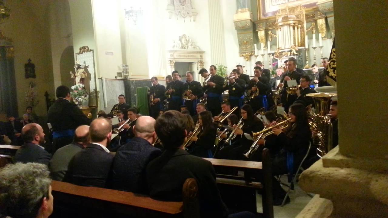 La Saeta y Marcha Real Banda de Cornetas y Tambores Virgen Morena Madrid 2016 Ocaña