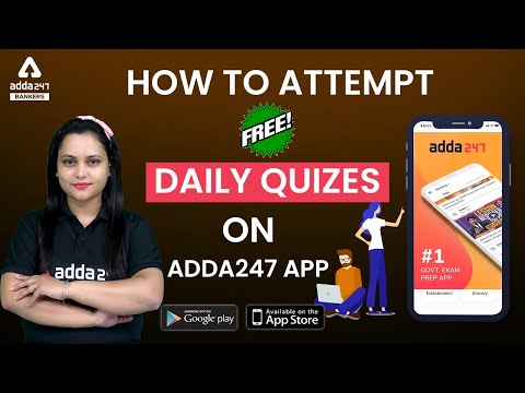 How to Attempt Free Daily Quizes on Adda247 App
