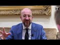 An interview with European Council President Charles Michel