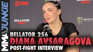 Diana Avsaragova on 29-second KO in debut: 'I got more tricks up my sleeve' | Bellator 256