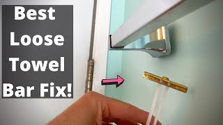 Towel Bar Repair! Fast, Easy, Strong!