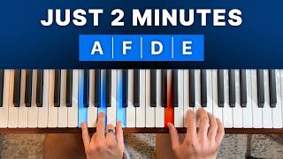 I Learned This Beautiful Piano Song in 2 Minutes (No Experience Needed)