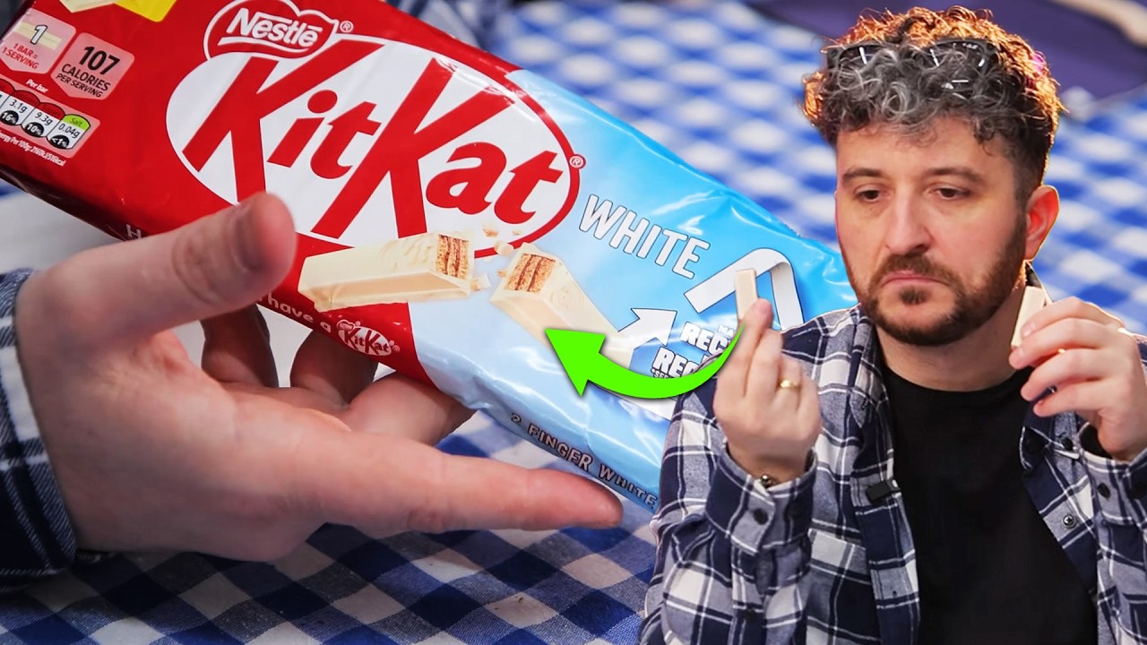 Proviamo il Kitkat bianco e lattine orrende