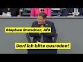 Stephan Brandner darf nicht ausreden!  AfD Fraktion im Bundestag !