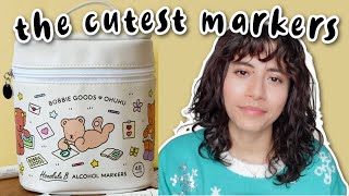 Bobbie Goods x Ohuhu Marker Set Unboxing