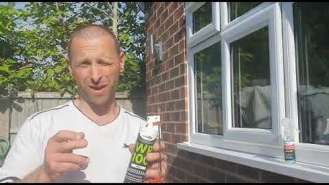 How to silicone around a window or bath.