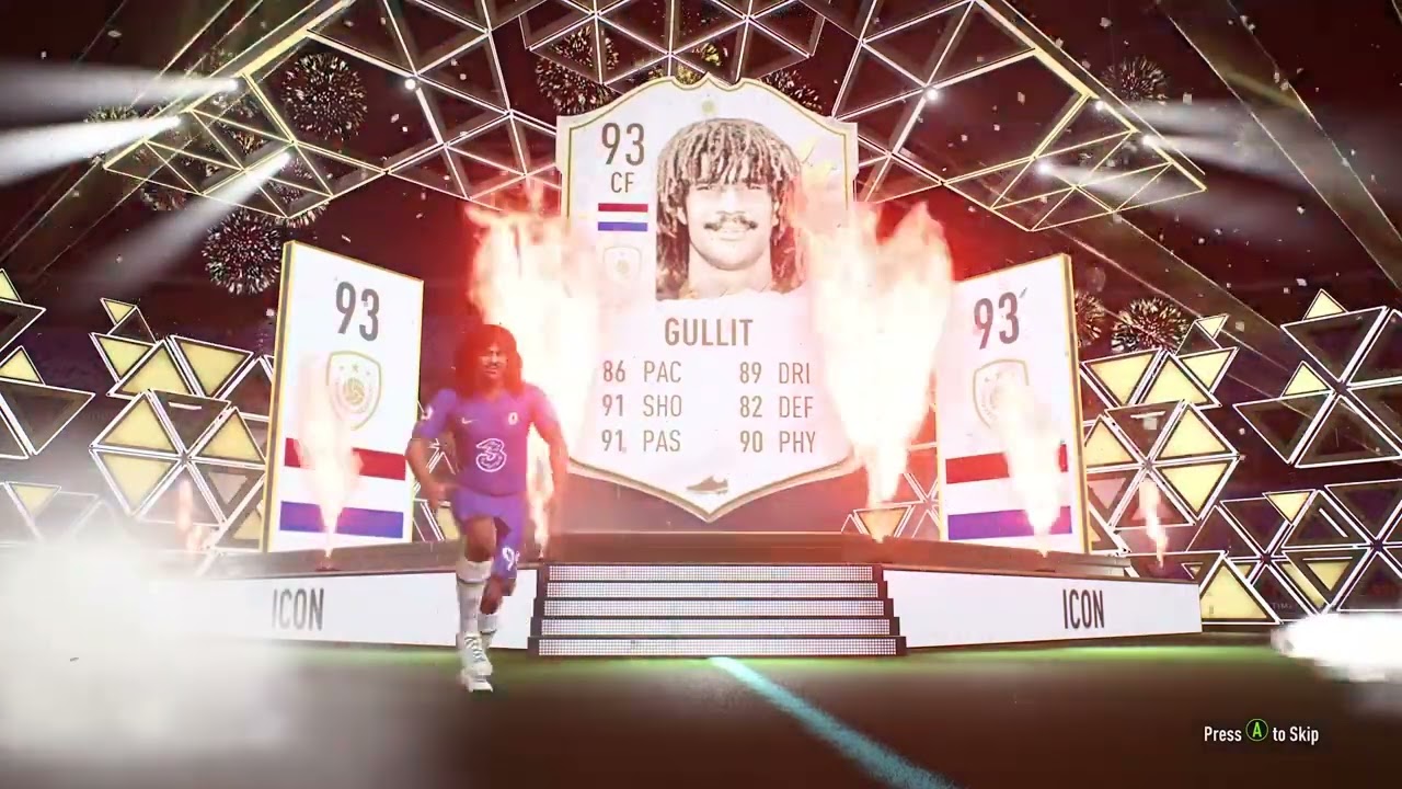 Fifa 22 guaranteed Prime Icon Pack 93 Prime Ruud Gullit