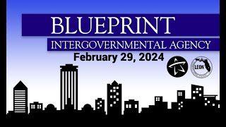 Blueprint Intergovernmental Agency Meeting - February 29, 2024