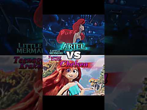 Ariel Vs Chelsea #meme #edit #disney #dreamworks #littlemermaid #kraken