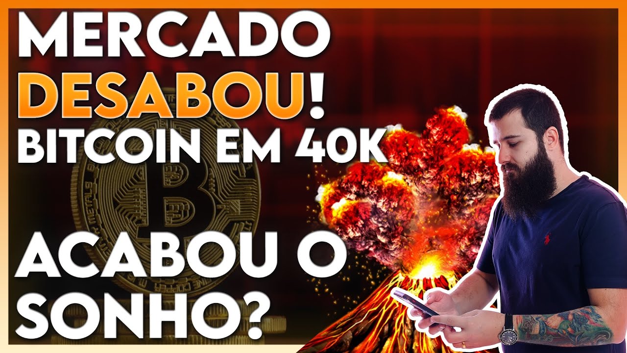 Mercado subiu de escada, caiu de elevador. 10% de queda para Bitcoin e  Ethereum