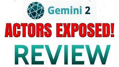 Gemini 2 Trading Software Review   BUSTED SCAM APP!