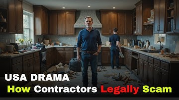 How Contractors Legally Scam Homeowners in the USA | The Shocking Gray Areas