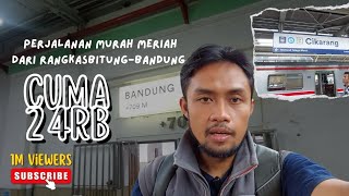 Dari Rangkasbitung ke Bandung cuma IDR 24k