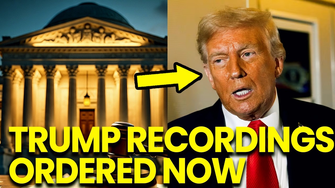 Ông Trump bị đưa ra tòa và công tố viên cho phát đoạn ghi âm.