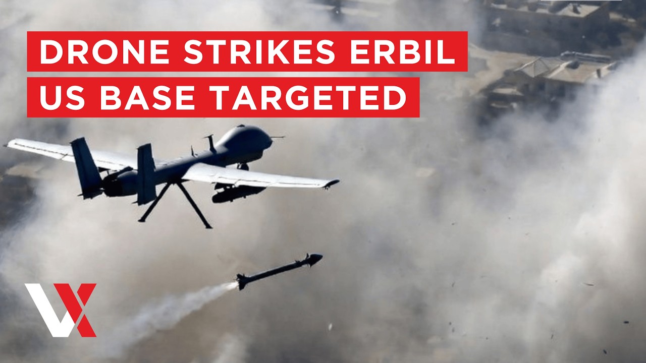 LIVE | Erbil Under Attack – Drone Hits Near US Military Base | VERTEX
