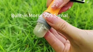 Mini LED Flashlight SOS Mode Rotary Switch OEM NINGBO LIDO mp4