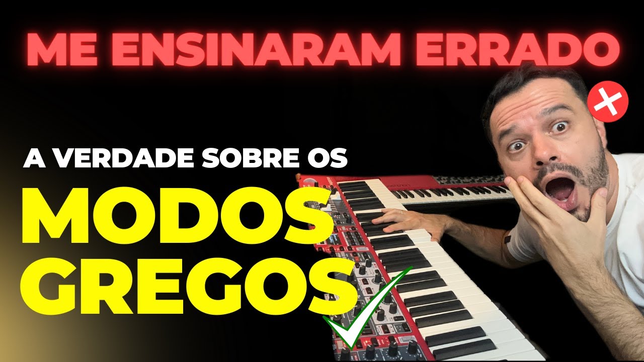MODOS GREGOS - Aula completa! 🎹
