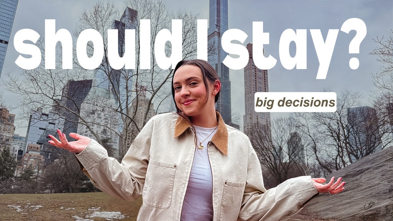 A Week in My Life in NYC… Should I Stay or Leave?