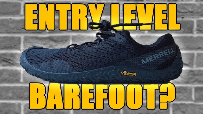 Merrell Barefoot Vapor Glove 6 Men Barefoot Shoes for Men's Black