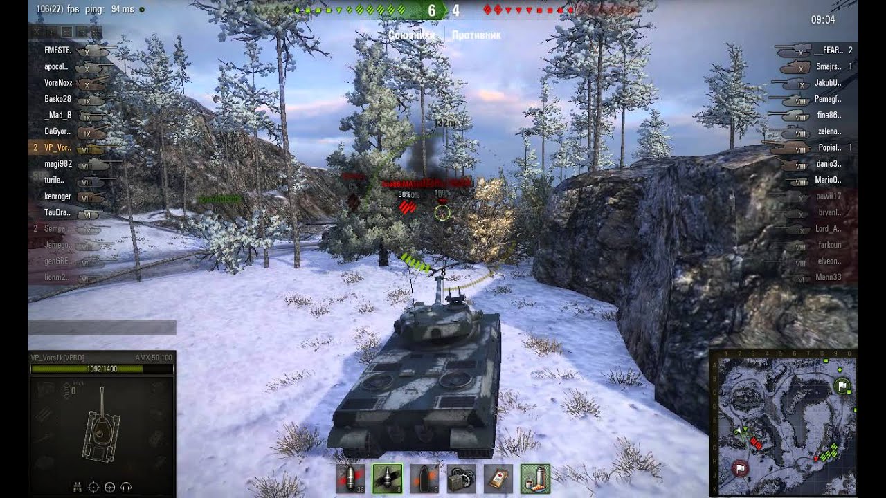 Шикарный бой на 50-100! passive fight :)