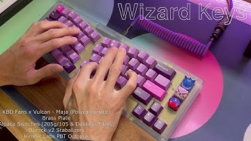 KBD Fans x Vulcan - Maja / Alpacas / Kinetic Labs PBT Octopus