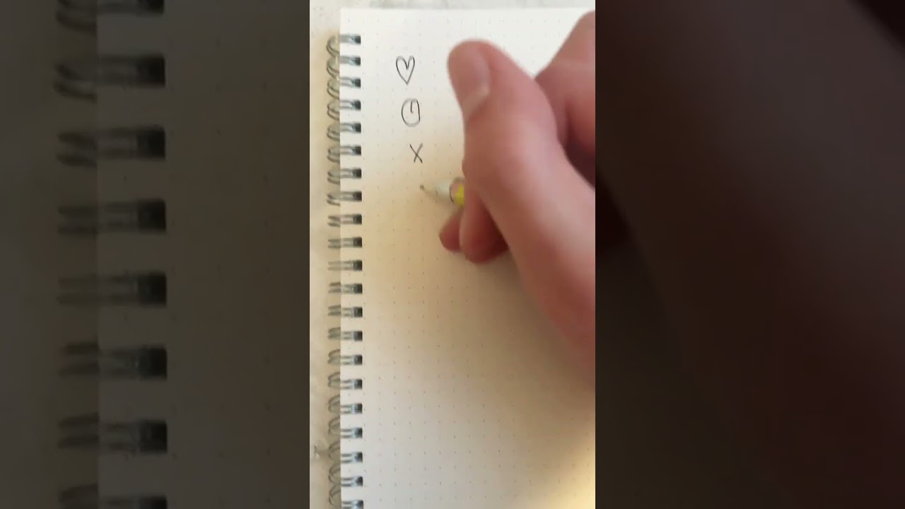 Dotted notebook “I need”