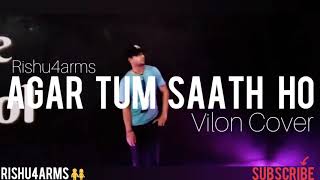 AR RAHMAN ROJA AGAR TUM SAATH HO VIOLIN COVER - PUDHU VELLAI/YEH HASEEN Ft. BINESH BABU Rishu4arms