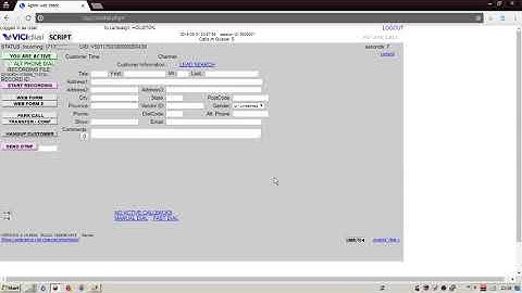 [Site] VICIdial: How to Dial and Set a Call Disposition