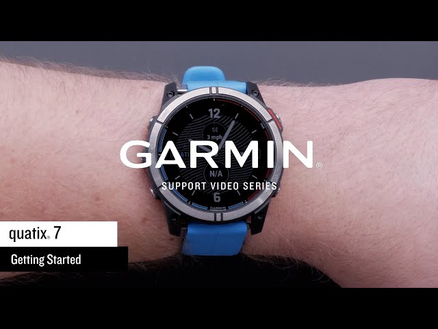 Garmin Support | quatix® 7 | Getting Started