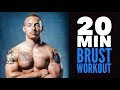 20 Minuten Brust Training für zuhause zum Mitmachen | Eigenes Körpergewicht | Ohne Geräte