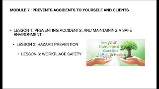 module 7 orientation and safety