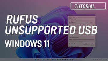 Windows 11: Create bootable USB for unsupported PCs with Rufus
