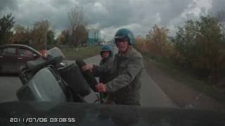 ДТП с пожилыми мотоциклистами / moto crash