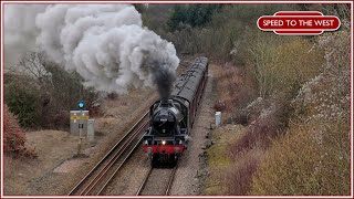 Loud &amp; Proud! 45699 Galatea on The Cotswold Venturer - 18/02/23