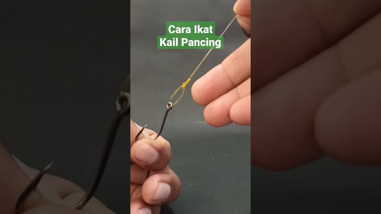 CARA IKAT MATA KAIL | UMPAN BISA BERGERAK BEBAS