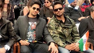 Mankirt Aulakh & Sidharth Malhotra Live On Republic Day At Wagah Border (B.S.F) On 26 Janaury