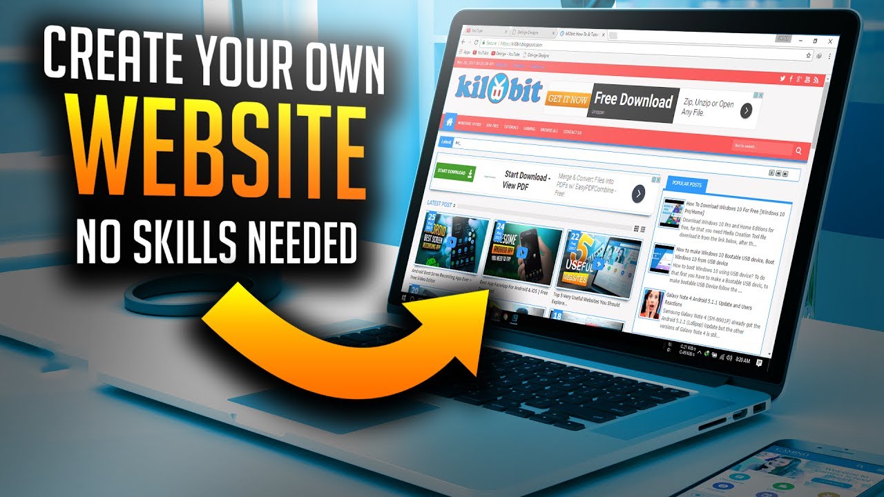How To Make A Website With Your Own Domain For Free Riset