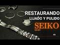 Lijado y Pulido, Restaurando Seiko 6119 8273 Vintage ¡Cambio Brutal!