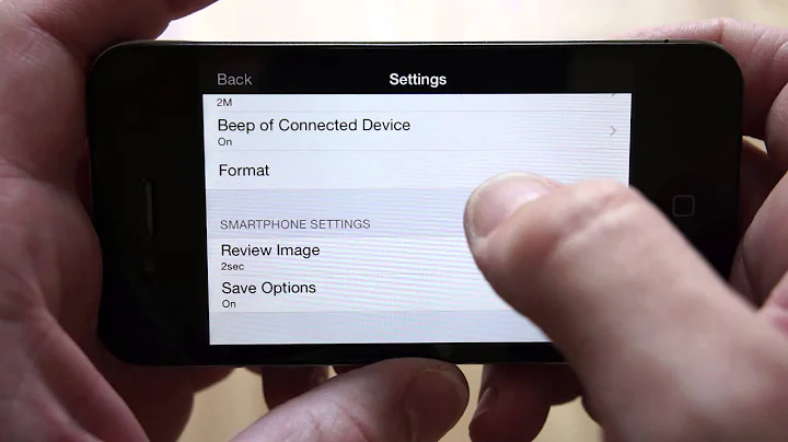 How to connect the SONY DSC-QX10 to an iPhone