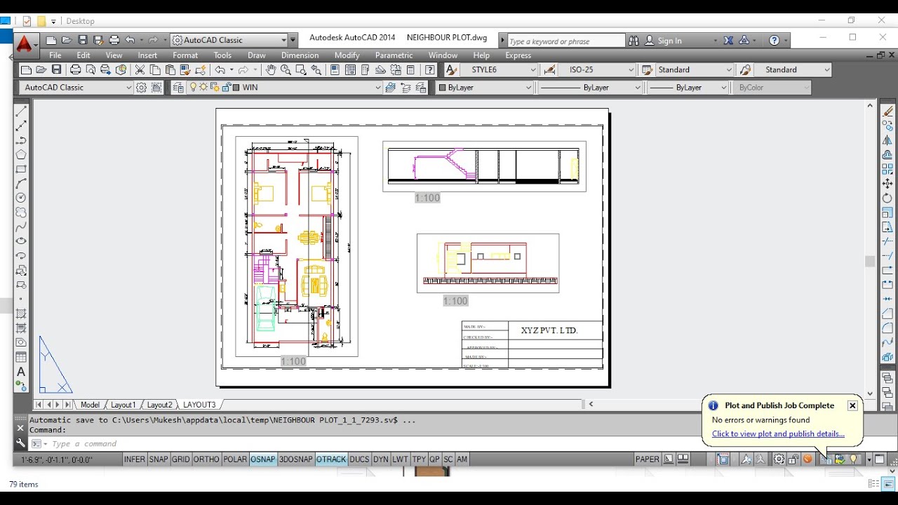 AUTOCAD Layout - YouTube