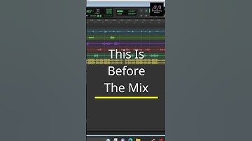 "Audio Transformation: Before and After Masterful Mixing!"