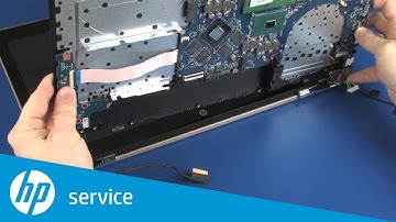 Replace the Display Panel Assembly/Top Cover | HP Pavilion 17-ab001 notebooks | HP Support
