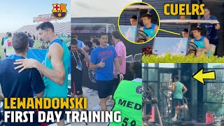 🔥✅ Robert Lewandowski First Training Session with FC Barcelona ahead of start US Tour 2022